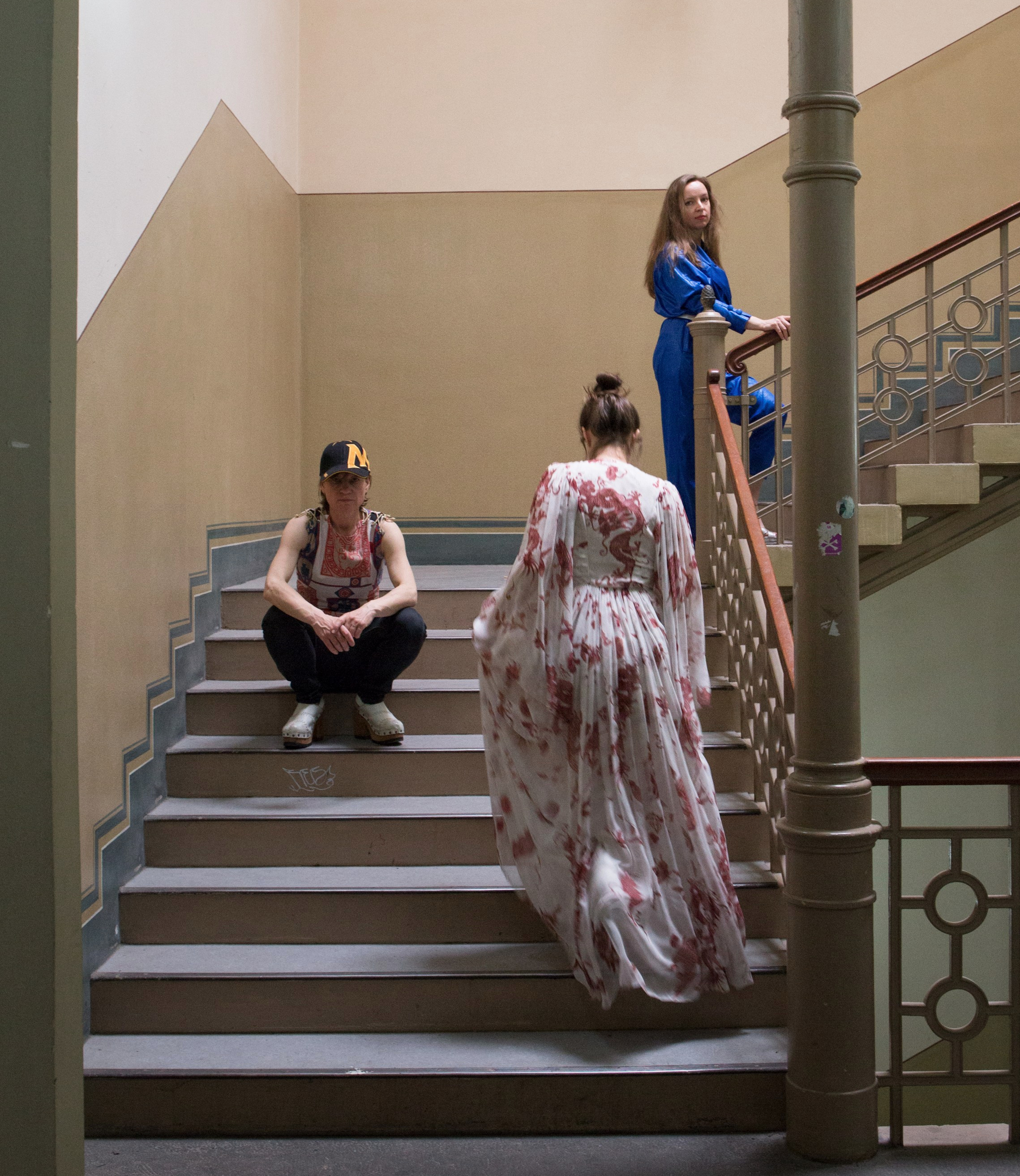 Kostmprobe mit Regina, Petra, Svetlana